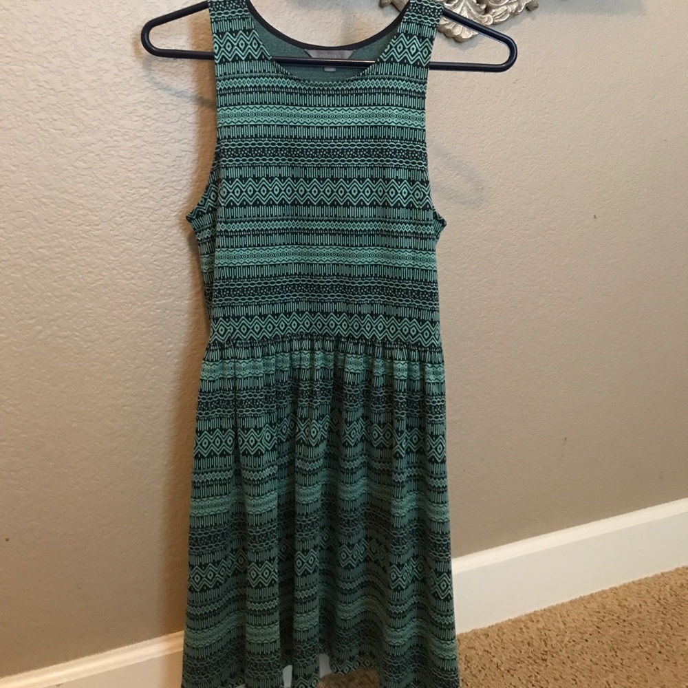 Racer back skater dress
